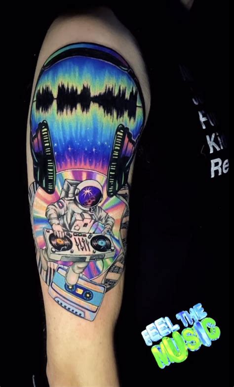 dj tattoo simple